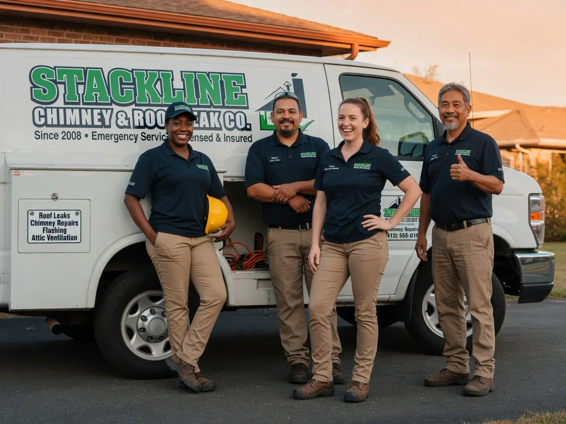 Chimney flashing repair company in Arcadia, MO